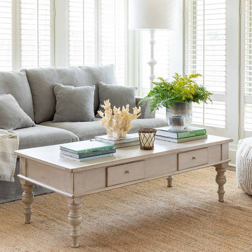 Park Hill Collections Coastal Cottage Ferme Coffee Table EFT20116 Park Hill Collection