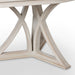 Park Hill Collections Coastal Cottage Delray Oval Dining Table EFT20117 Park Hill Collection