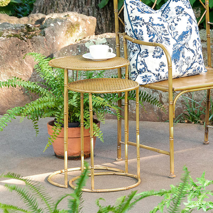 Roanoke Metal Occasional Nesting Tables (Set of 2)