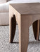 Island Manor End Table, Driftwood EFT40683 - back view