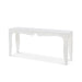 Island Manor Console  Table, Whitewash EFT46003 - front view