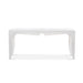 Island Manor Console  Table, Whitewash EFT46003 - angle view