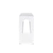 Island Manor Console  Table, Whitewash EFT46003 - side view