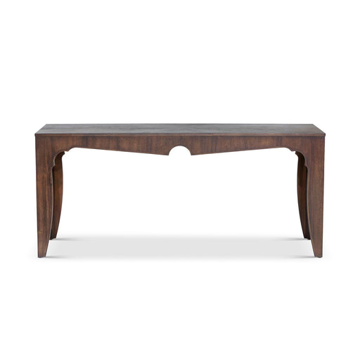 Island Manor Console  Table, Truffle EFT46004 - angle view