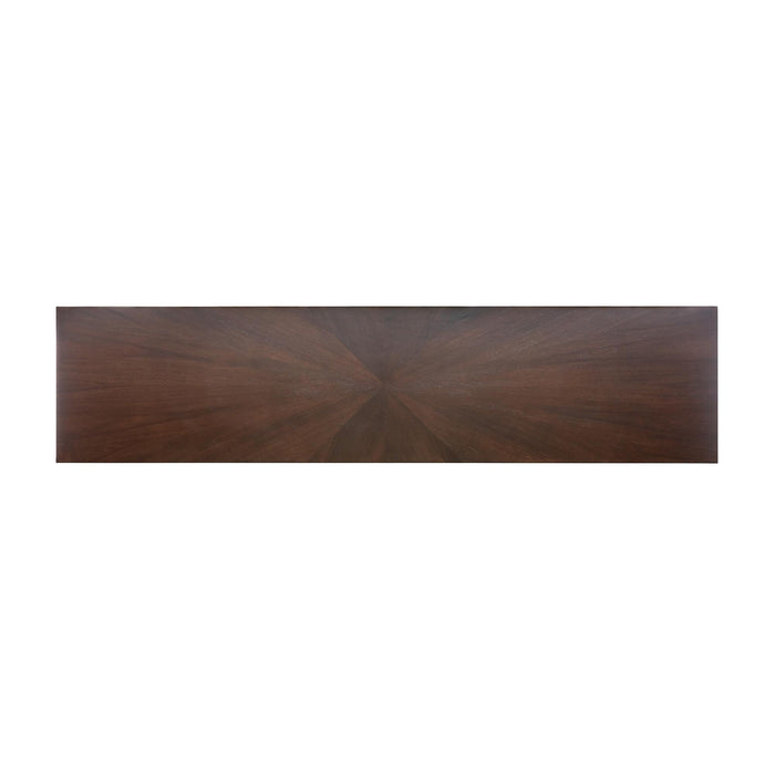 Island Manor Console  Table, Truffle EFT46004 - detail close-up