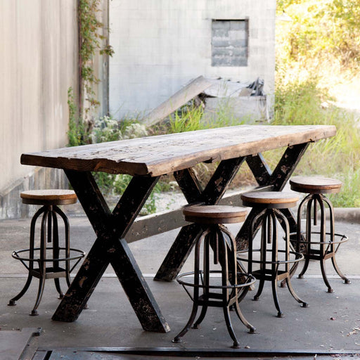 Park Hill Collection Urban Living Industrial Factory Table EFT81936 Park Hill Collection