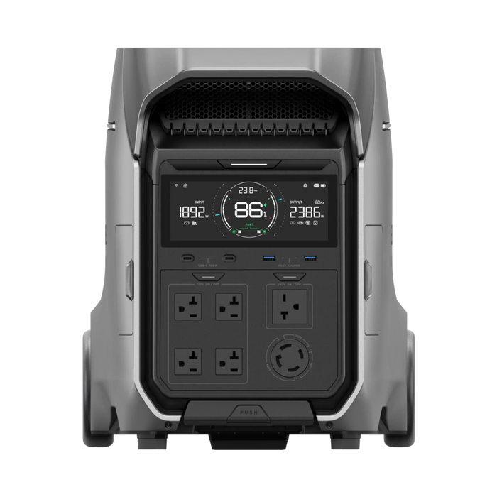 EcoFlow DELTA Pro 3 Portable Power Station Solar Generator