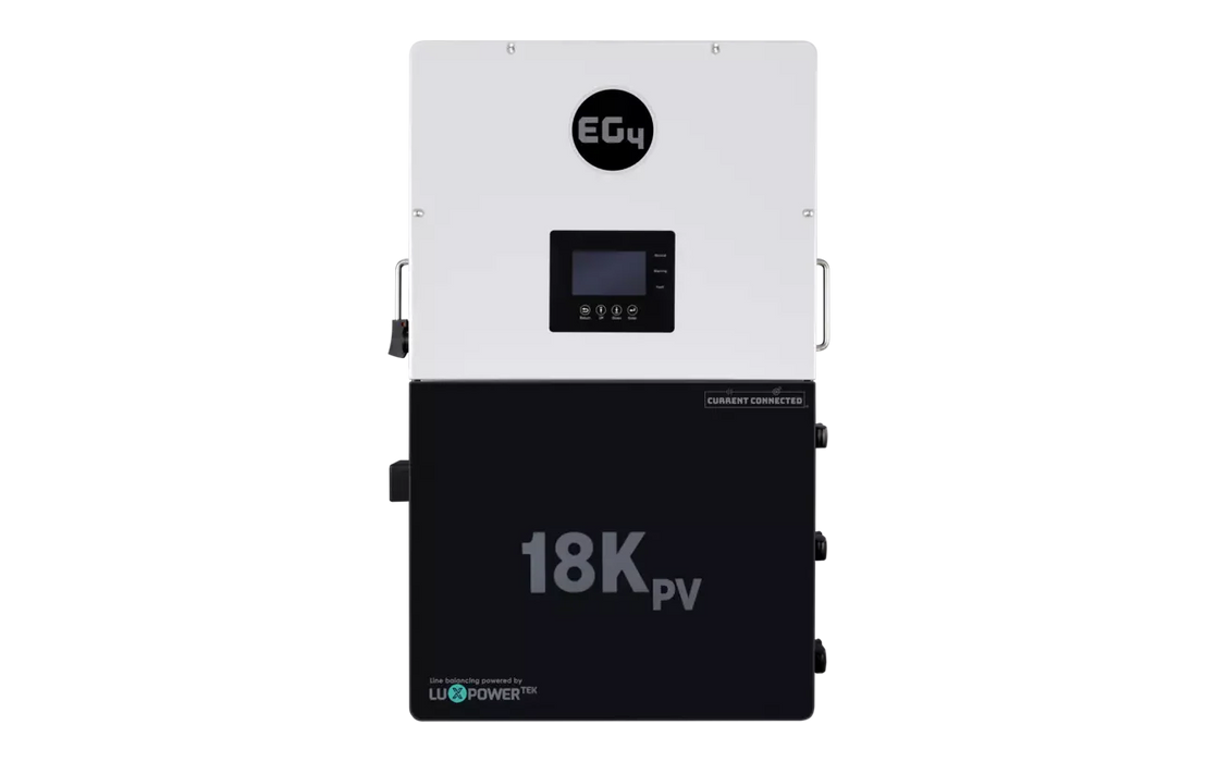 Green Vista Living EG4 PowerPro System (ESS) 18kPV 14.3kWh Portable Power Stations - Installation View