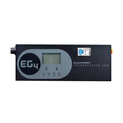 Green Vista Living EG4 48V Chargeverter | 100A Battery Charger | 5,120W Output | 240/120V Input Power Inverter - Side View