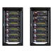 Green Vista Living EG4 Enclosed 6 Slot Battery Rack [Pre-Assembled] | Wheels Included | Bus... Power Accessories - Close-Up