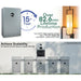 Green Vista Living EG4 18K PowerPro ESS 14.3kWh - 28.6kWh Capacity | EG4-18Kpv & EG4-PowerPro... Power Station - Side View