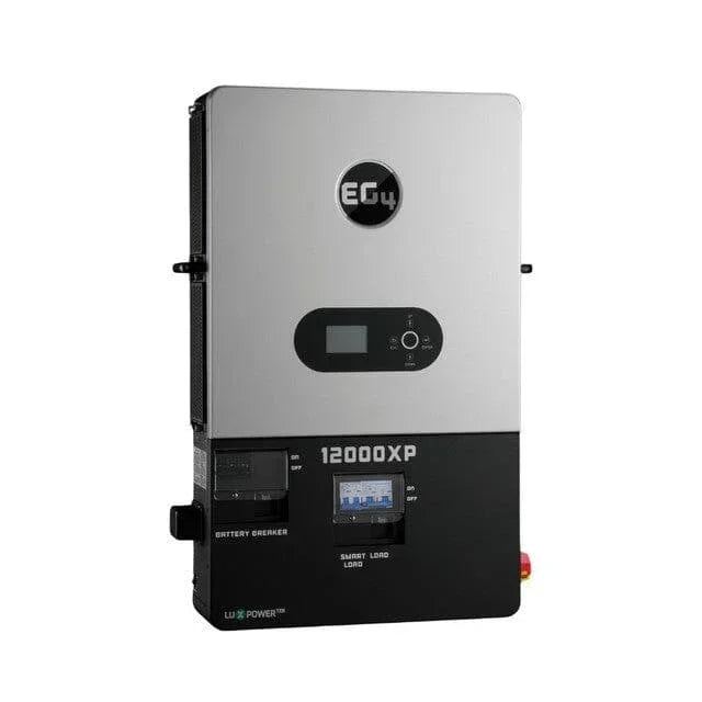 Green Vista Living EG4 12,000XP Off-Grid Inverter V2 48V Split Phase | 24kW PV Input 12kW Power Output - Side View