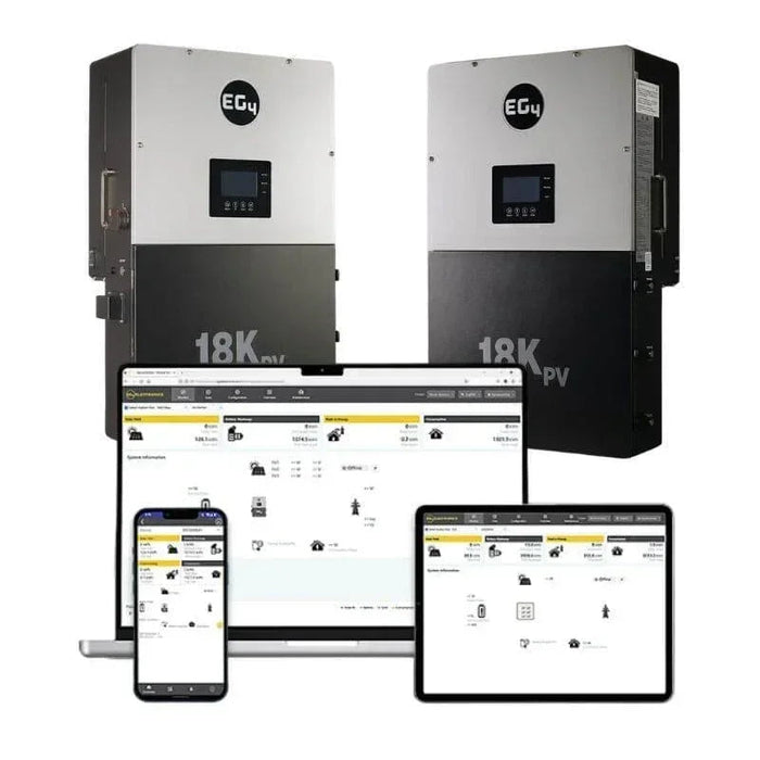 Green Vista Living EG4 18K PowerPro ESS 14.3kWh - 28.6kWh Capacity | EG4-18Kpv & EG4-PowerPro... Power Station - View 11