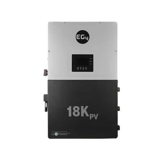 EG4 18kPV Home & Off-Grid Solar Kit with Battery Storage {KIT-E0005} - front face view of EG4 18kPV