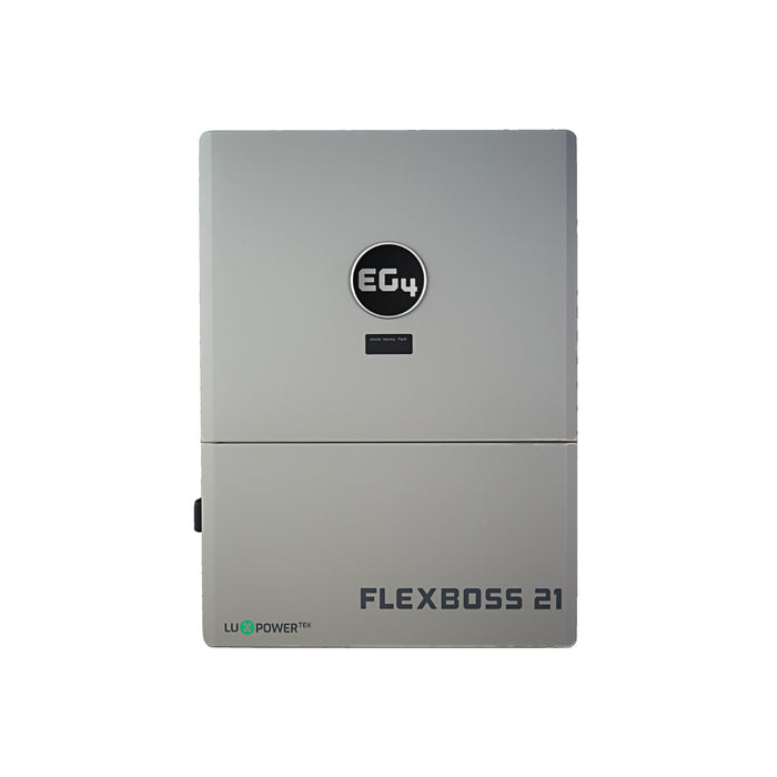 EG4 FlexBOSS21 Inverter V.1.1 & EG4-GridBOSS MID V3.1 [BNDL-E0019-3.1] - Front view of Eg4 flexboss21