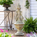 Park Hill Collection Courtyard Garden Torch Statue (view 4)
