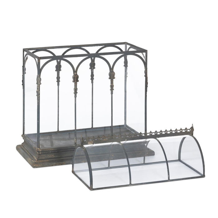 Park Hill Collection Conservatory Tabletop Terrarium (view 3)