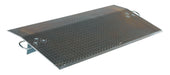 Vestil EH-6030 Aluminum Economizer Dock Plate 60 in. x 30 in. 1/2 in. Plate Thickness 7,800 lb. Capacity Silver