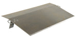 Vestil EH-7224 Aluminum Economizer Dock Plate 72 in. x 24 in. 1/2 in. Plate Thickness 11,900 lb. Capacity Silver