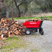 1100lb Loading 1000W DC Motor 48V Battery Powered Hydraulic Tipping Du — angle view