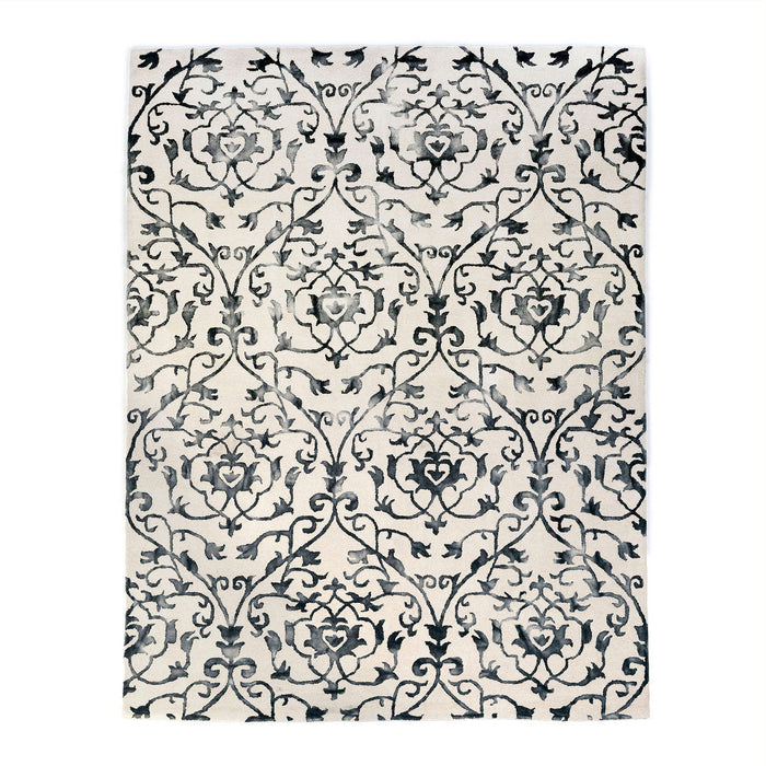 Park Hill Collection Manor Laurel Hand Tufted Wool Rug, 6' x 9' EHF06121 Park Hill Collection