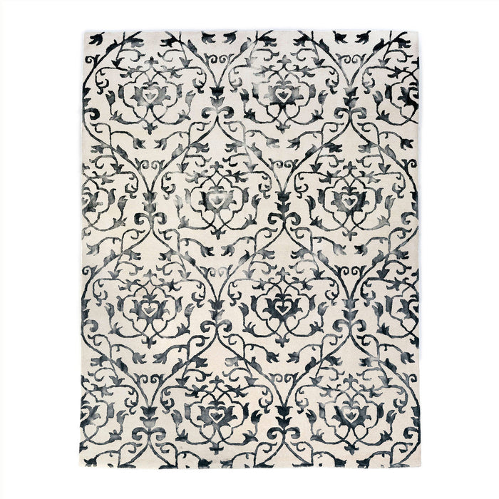 Park Hill Collection Manor Laurel Hand Tufted Wool Rug, 7'9" x 9'9" EHF06122 Park Hill Collection