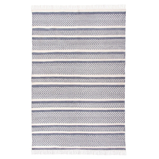 Park Hill Collection Coastal Cottage Indoor/Outdoor Geometric Stripe Rug, 5'x 8' EHF06154 Park Hill Collection