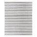 Park Hill Collection Lodge Textured Stripe Pattern Wool Rug, 7'9" x 9'9" EHF06166 Park Hill Collection