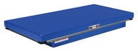 Vestil EHLT-3072-2-43 Steel Electric Hydraulic Lift Table 30 in. x 72 in. 2,000 lb. Capacity Blue
