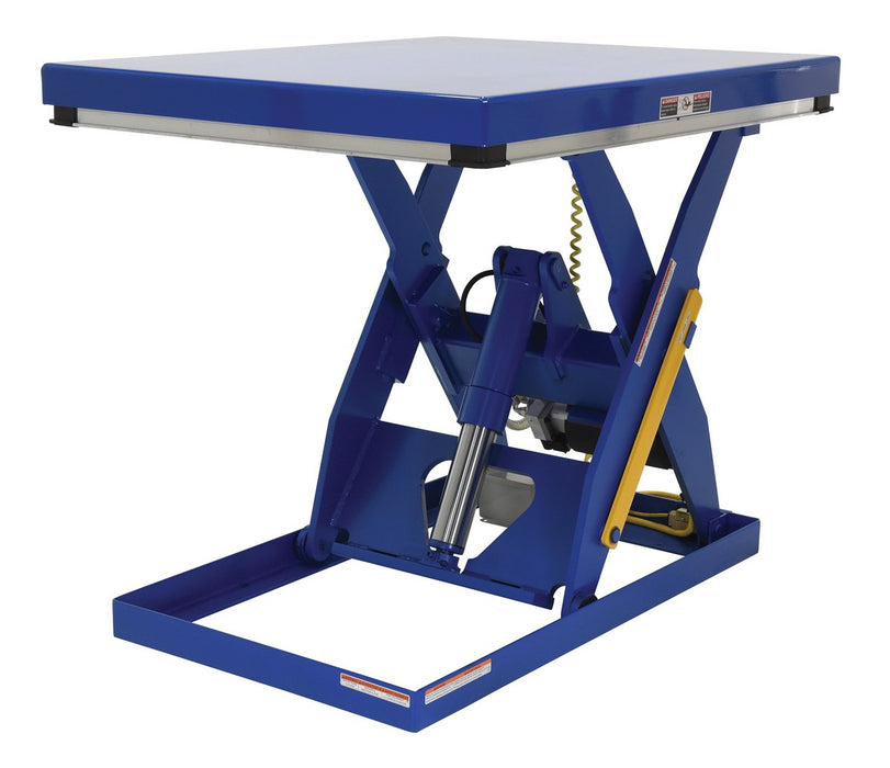 Vestil EHLT-4048-3-43-QS steel quick ship electric hydraulic lift table - view 2