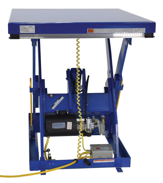 Vestil EHLT-4048-3-43-QS steel quick ship electric hydraulic lift table - view 4