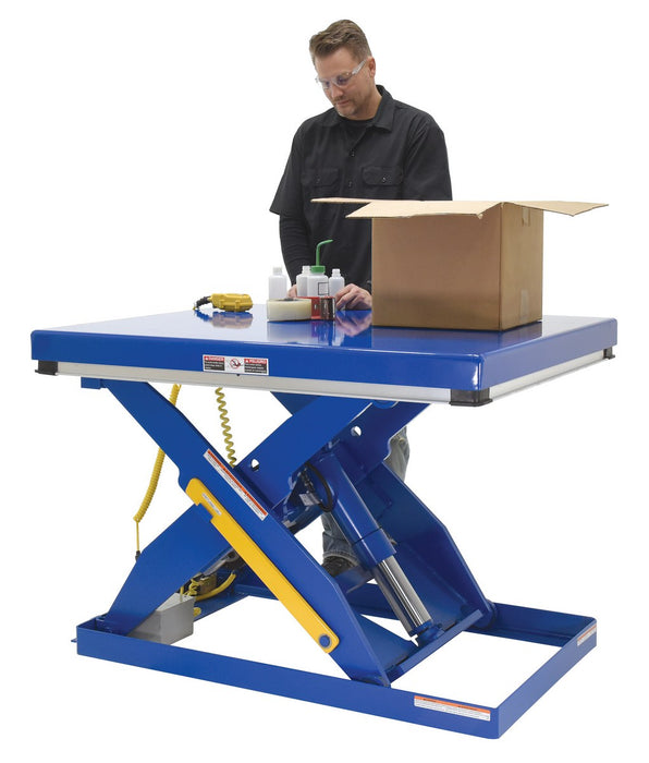 Vestil EHLT-4048-3-43-QS steel quick ship electric hydraulic lift table - view 5