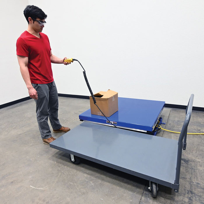Vestil EHLT-4848-3-43 steel electric hydraulic lift table - view 9