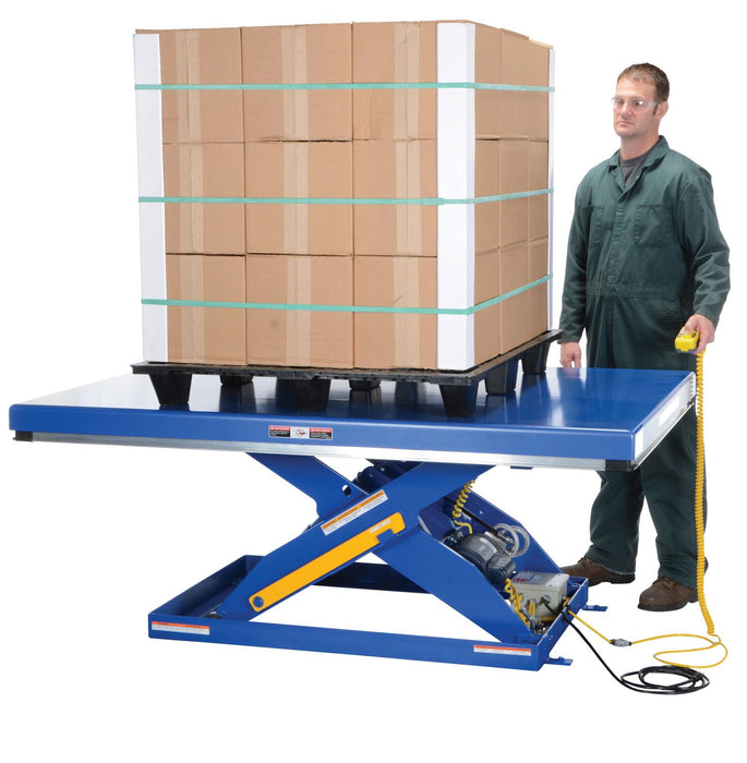 Vestil EHLT-4872-4-43 steel electric hydraulic lift table - view 9
