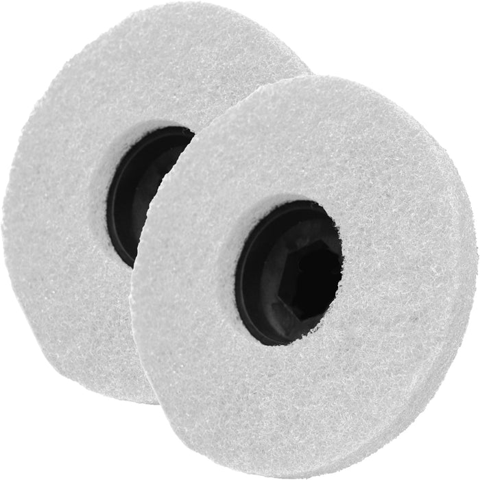 Tomahawk Power Polishing Pad Brush for TMOP18e Electric Floor Scrubber 2 Pack Push Sweeper