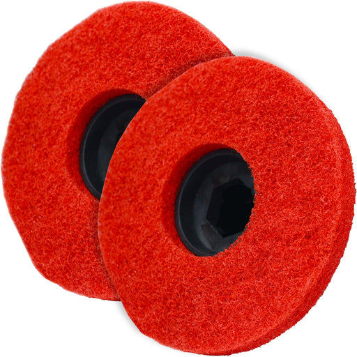 Tomahawk Power Buffing Pad Brush for TMOP18e Electric Floor Scrubber 2 Pack - Main Product Image