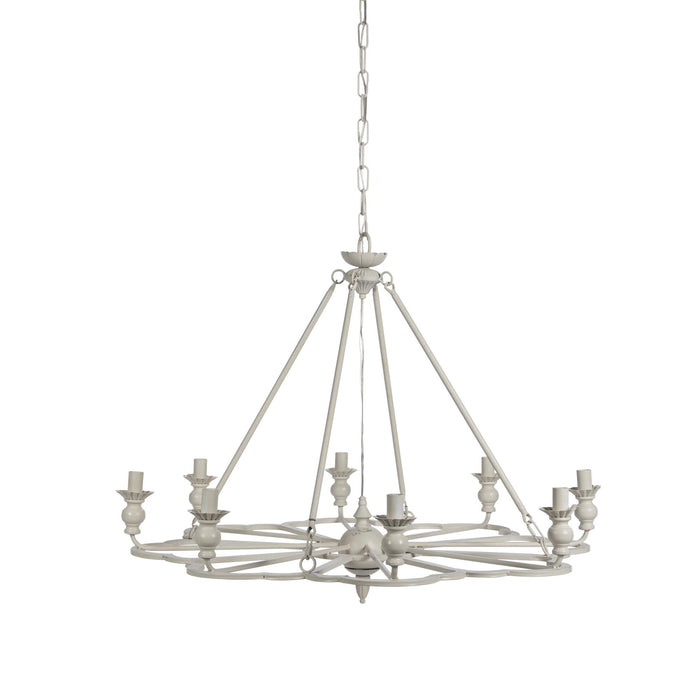 Park Hill Collection French Follie Chandelier, Chiffon