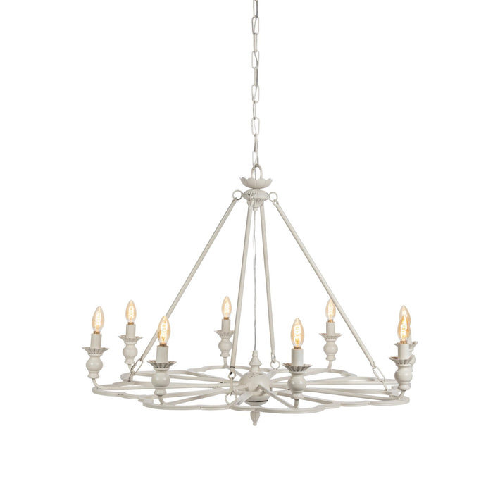 Park Hill Collection French Follie Chandelier, Chiffon (view 2)
