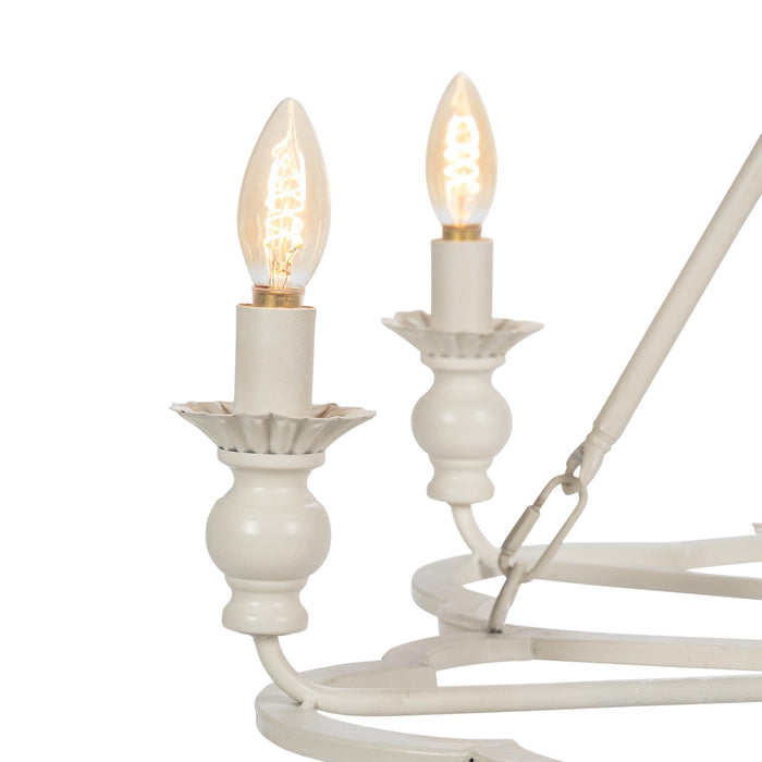 Park Hill Collection French Follie Chandelier, Chiffon (view 4)