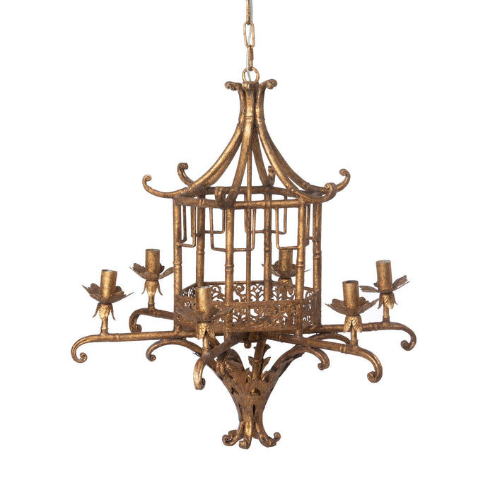Pagoda Chandelier ELH26162 - front view