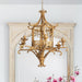 Pagoda Chandelier ELH26162 - feature highlight