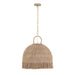 Park Hill Collection Hula Pendant, Brown Sugar, Large