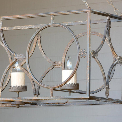 Park Hill Collection Manor Lafayette Transom Chandelier ELH80946 Park Hill Collection