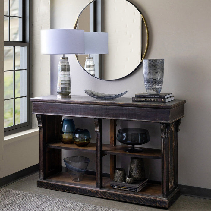 Park Hill Collection Urban Living Delany Grinded Glass Lamp ELT10026 Park Hill Collection