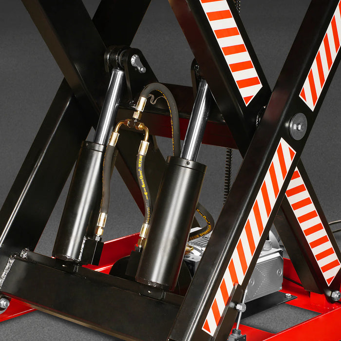 4400lbs Capacity Stationary Powered Hydraulic Lift Table,  51.2" x 33.5" Platform,  41.3" Lift Height,  UL Certified Motor,  ELT44