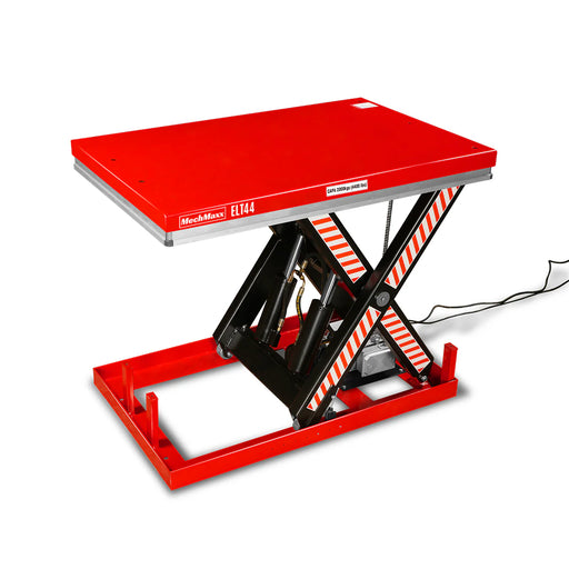4400lbs Capacity Stationary Powered Hydraulic Lift Table,  51.2" x 33.5" Platform,  41.3" Lift Height,  UL Certified Motor,  ELT44