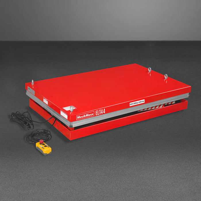 4400lbs Capacity Stationary Powered Hydraulic Lift Table,  51.2" x 33.5" Platform,  41.3" Lift Height,  UL Certified Motor,  ELT44