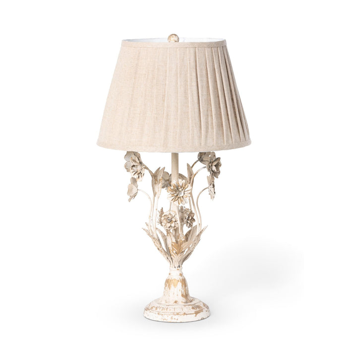Park Hill Collection Metal Flower Lamp