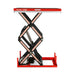 2200 lbs Capacity Stationary Electric Hydraulic Double Scissor Lift Table - 51.2" x 32.3" Platform,  70.1" Lift Height,  UL Certified Motor,  ELTD22