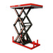 2200 lbs Capacity Stationary Electric Hydraulic Double Scissor Lift Table - 51.2" x 32.3" Platform,  70.1" Lift Height,  UL Certified Motor,  ELTD22
